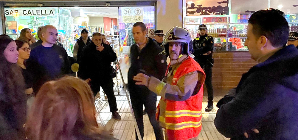 calella catalunya incendi inseguretat delinqüència