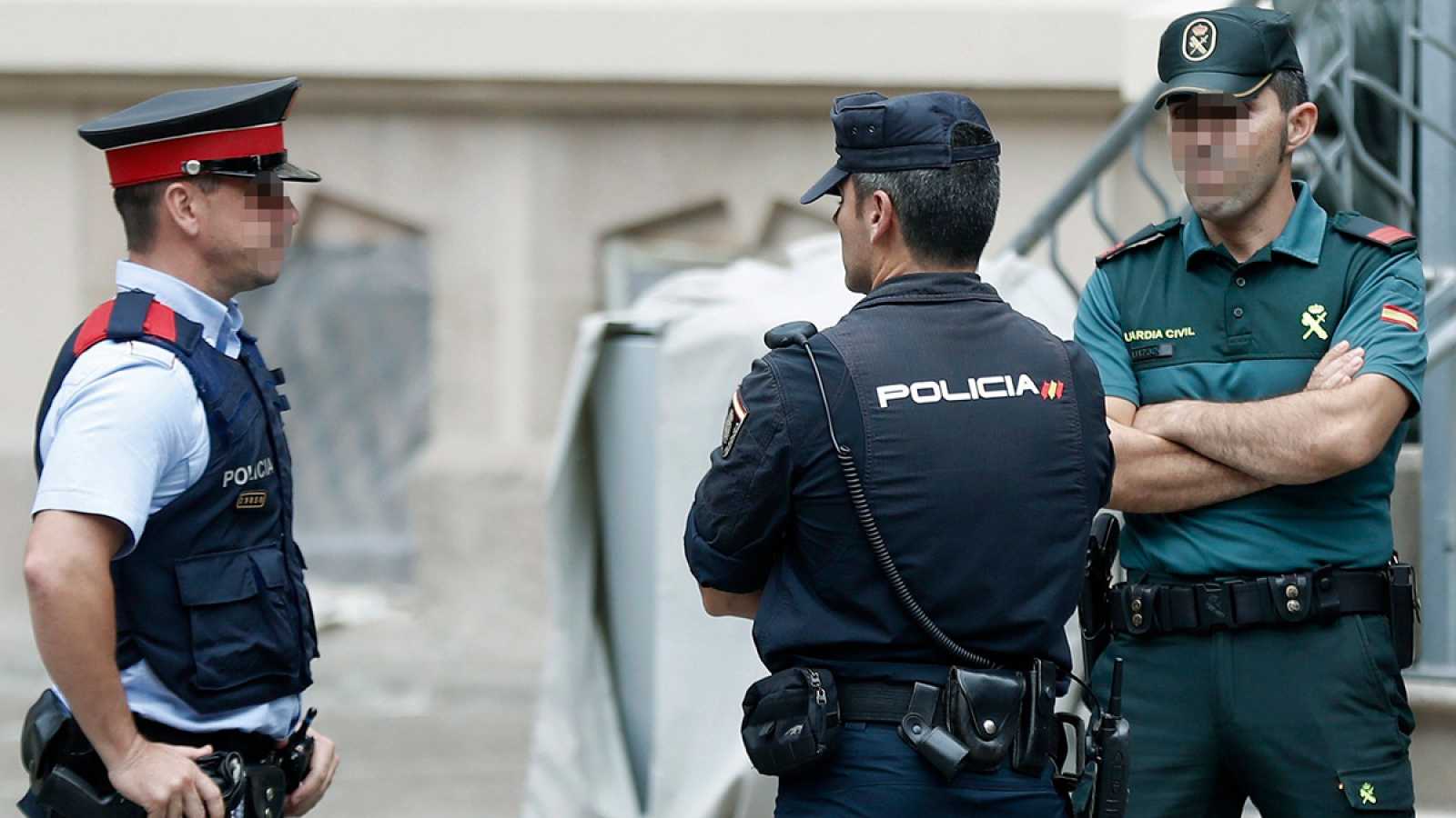 policia espanyola mossos