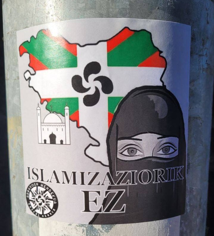 Adhesiu: "islamizaziorik ez" (islamització no)